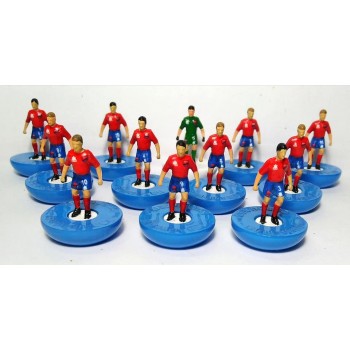 Subbuteo Andrew Table Soccer Panionios 2020-21 on Classic Hasbro bases